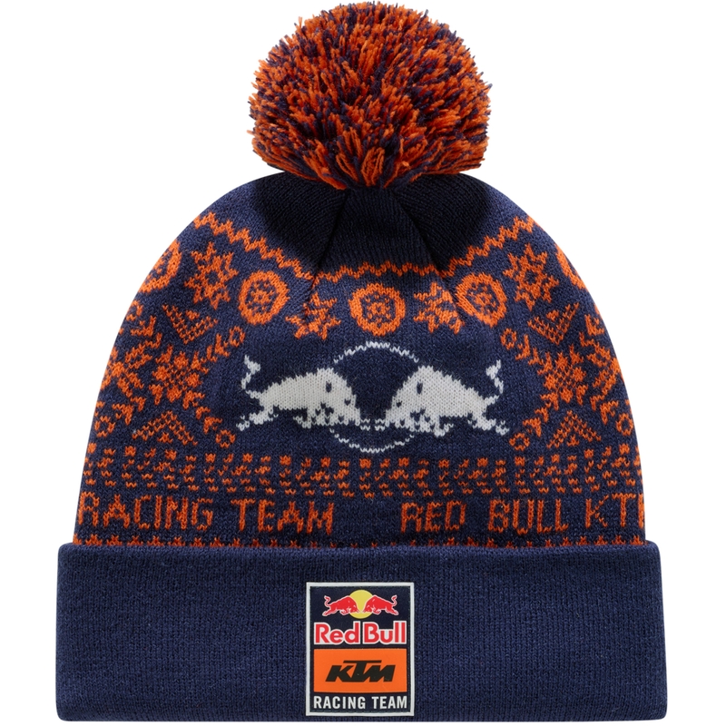 KTM Red Bull žieminė kepurė tamsiai mėlyna