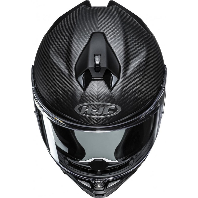HJC F72 Carbon Solid uždaras motociklo šalmas matinė juoda