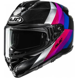 Uždaras motociklo šalmas HJC F72 Racero MC8, juodos spalvos