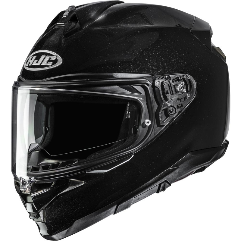 Uždaras motociklo šalmas HJC F72 Solid metalinis juodas