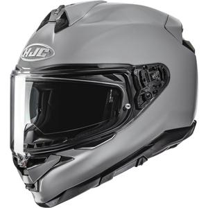 Uždaras motociklo šalmas HJC F72 Solid pilkas
