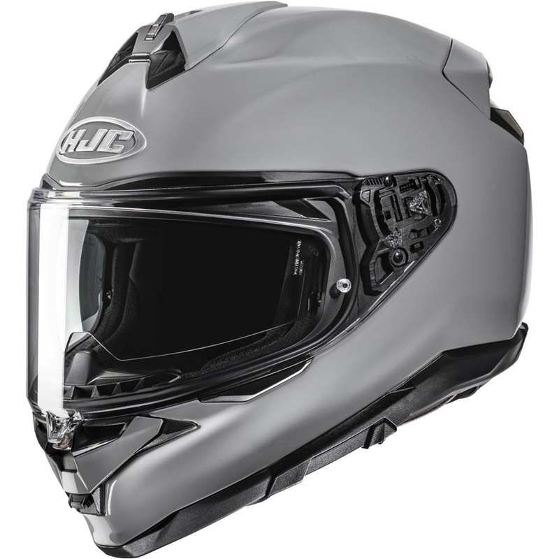 Uždaras motociklo šalmas HJC F72 Solid pilkas