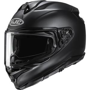 Uždaras motociklo šalmas HJC F72 Solid pusiau matinis juodas