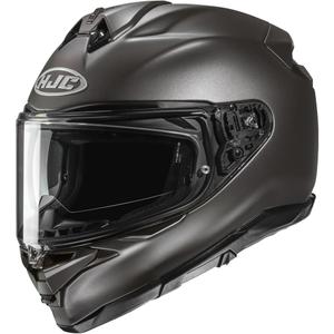 HJC F72 Solid uždaras motociklo šalmas, pusiau matinis, titano pilkos spalvos