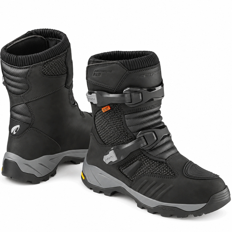 „Forma Adventure Air Low Dry“ motociklo batai, juodi