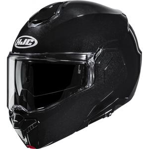 Atlenkiamas motociklo šalmas HJC i101 Solid metalinė juoda
