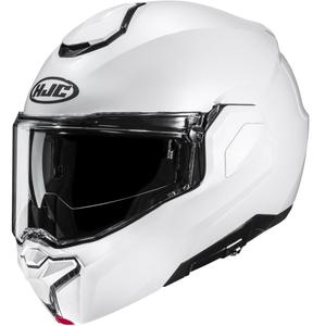 HJC i101 Solid atlenkiamas motociklo šalmas, perlinės baltos spalvos