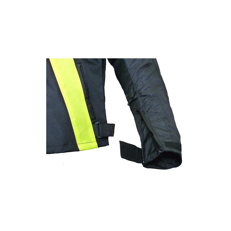 Bunda na moto RSA ST-01 černo-fluo žlutá výprodej