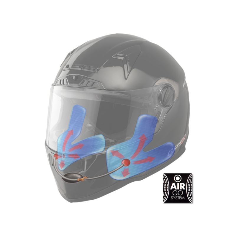 Přilba na motorku LS2 Concept černá matná - vel. L
