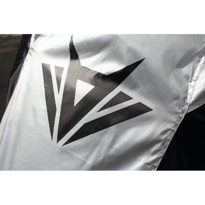 Motociklo uždangalas RSA juodas-sidabrinis