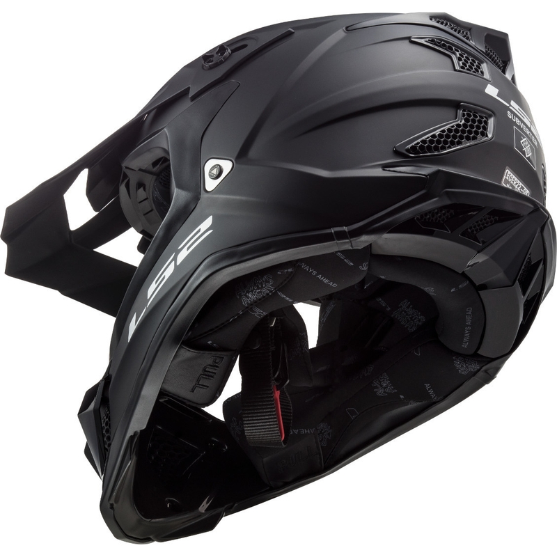 Motokrosová přilba LS2 MX470 Subverter Noir černá matná
