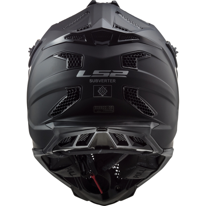 Motokrosová přilba LS2 MX470 Subverter Noir černá matná