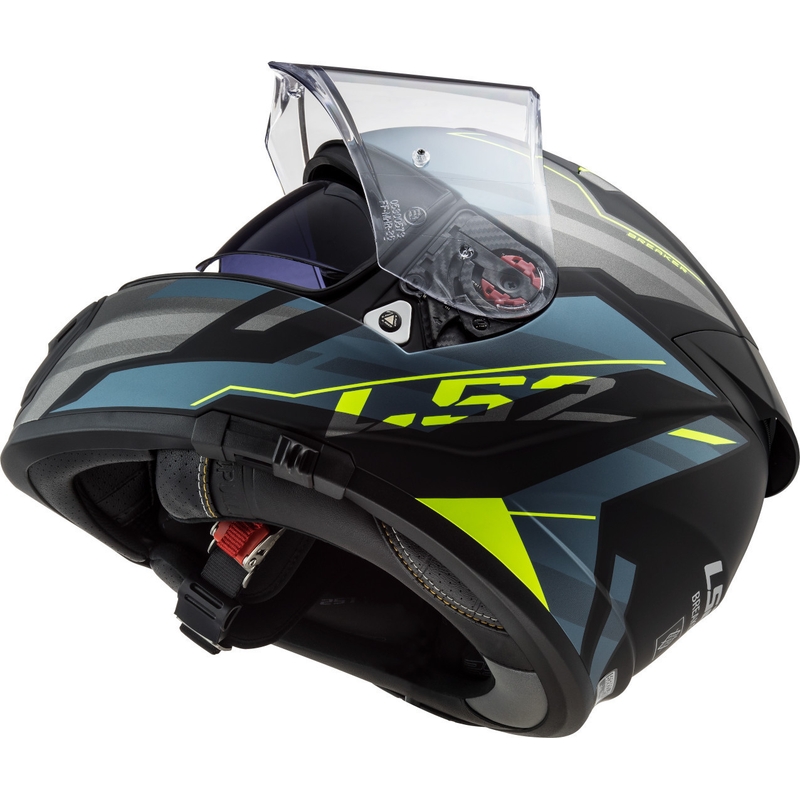 Integrální přilba na motorku LS2 FF390 Breaker Beta černo-modro-fluo žlutá