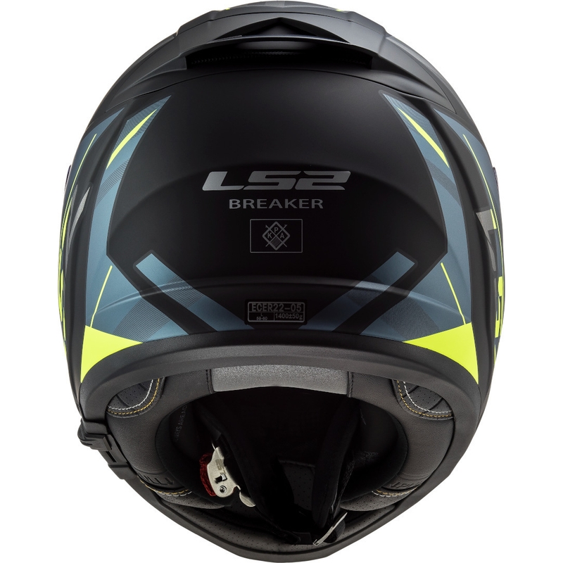 Integrální přilba na motorku LS2 FF390 Breaker Beta černo-modro-fluo žlutá