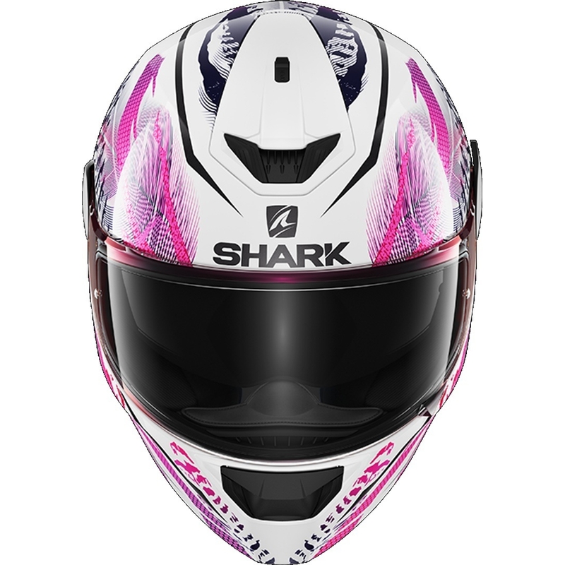 Integrální přilba SHARK D-SKWAL 2 Shigan bílo-černo-fialová