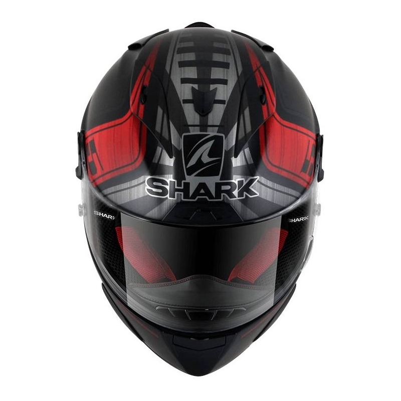 Integrální přilba SHARK RACE-R PRO Zarco GP De France Replica Mat černo-šedo-červená