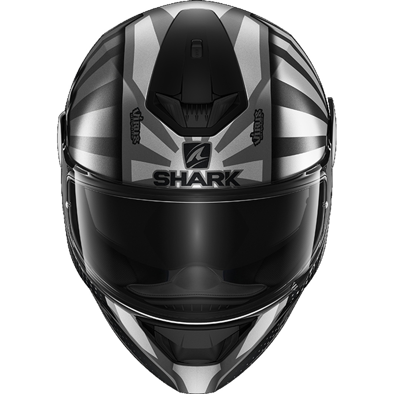 Integrální přilba SHARK D-SKWAL 2 Zarco 2019 Mat Replica černo-šedo-stříbrná výprodej