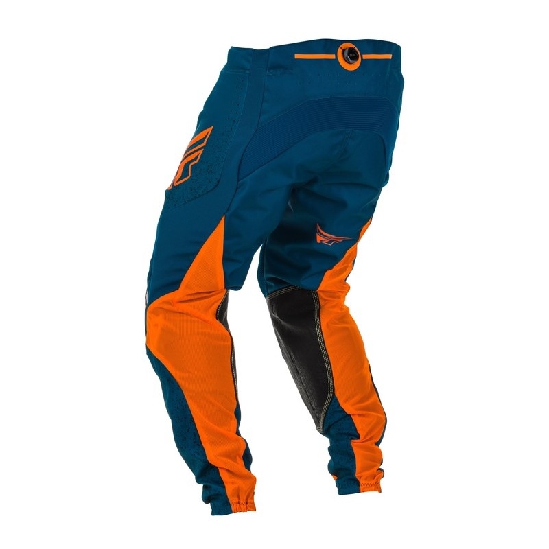 Motokrosové kalhoty FLY Racing Lite 2020 oranžovo-modré