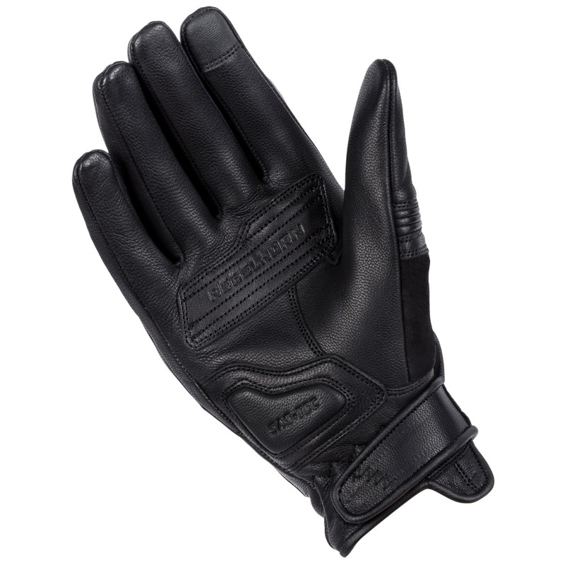 Moteriškos motociklininko pirštinės Rebelhorn Thug II black