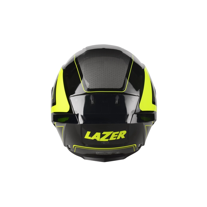 Otevřená přilba na motorku Lazer Tango S Hexa černo-fluo žlutá