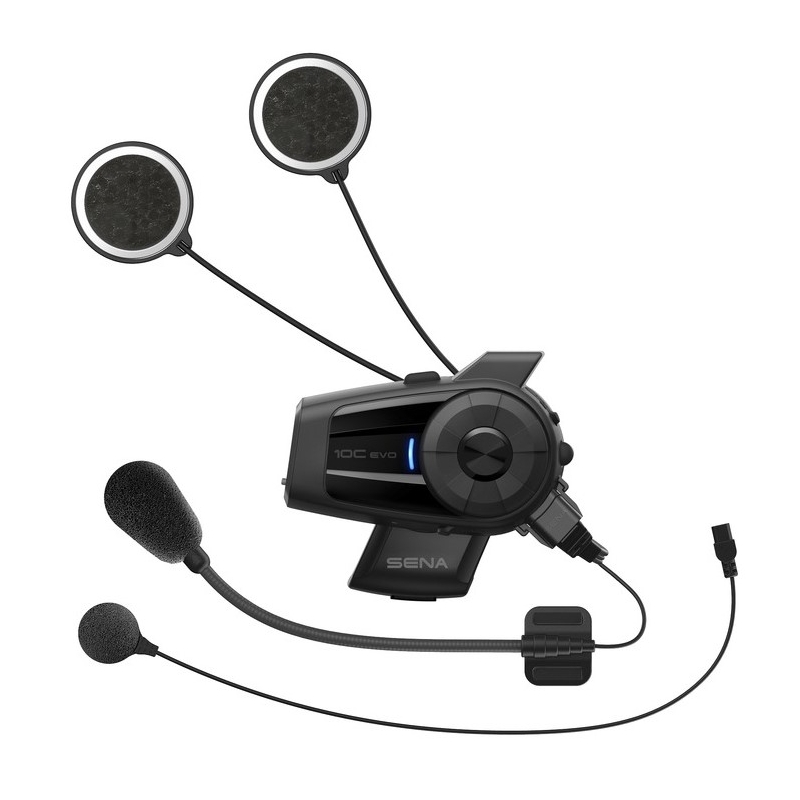 Bluetooth handsfree headset SENA s integrovanou 4K kamerou 10C EVO