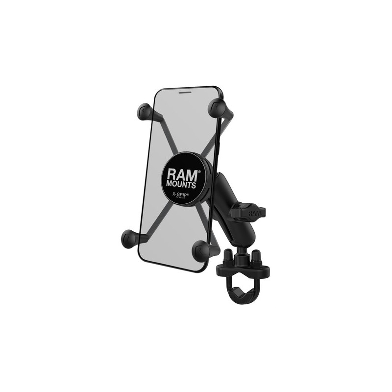 Universalūs RAM laikikliai "X-Grip", skirti didesniems 1,75"-4,5" mobiliesiems telefonams