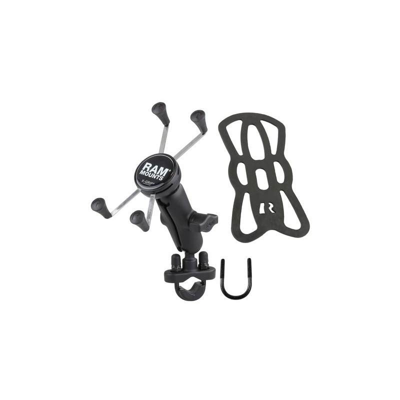 Universalūs RAM laikikliai "X-Grip", skirti didesniems 1,75"-4,5" mobiliesiems telefonams