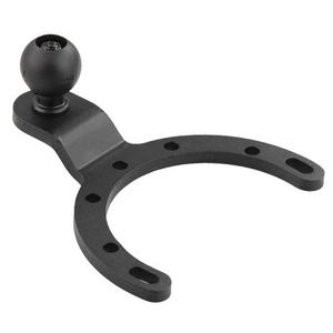 RAM laikiklių tvirtinimas prie BMW ir Kawasaki motociklų bako dangtelio