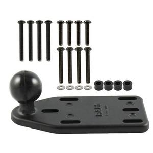 RAM laikikliai motociklų stabdžių skysčio rezervuarui su 1" kaiščiu šone