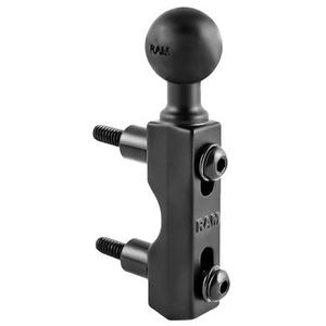 "RAM" laikikliai su 1" kaiščiu motociklo stabdžių/savaeigės svirties įvorėms