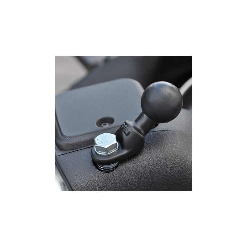 Úchyt RAM Mounts s 1" čepem na zpětné zrcátko s průměrem do 9 mm