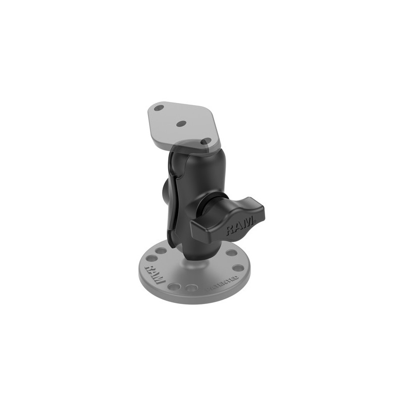 RAM laikikliai 1" rutuliniams smeigėms - 60 mm