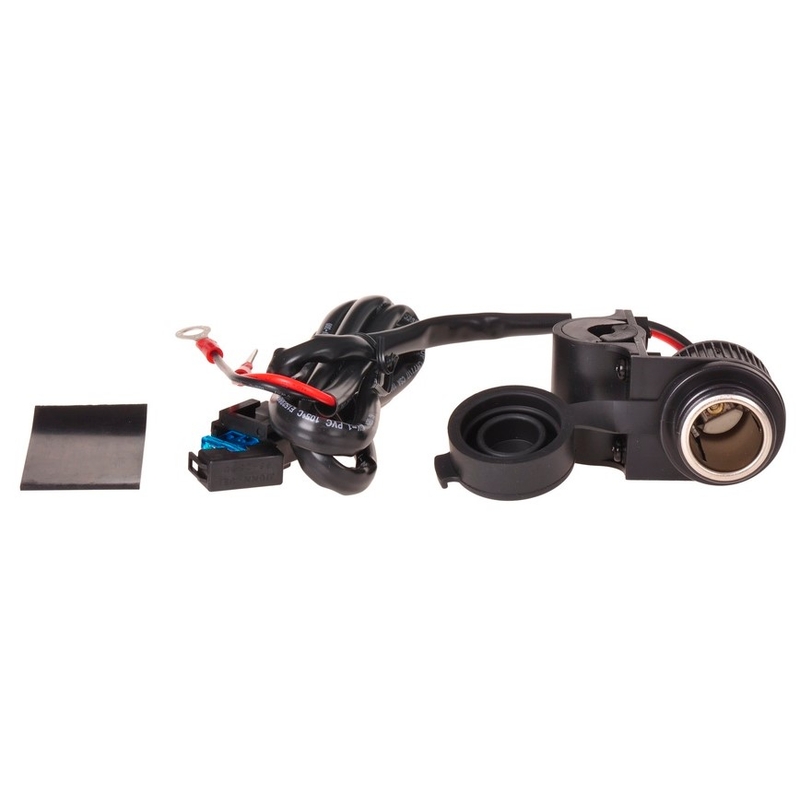 "Oxford Standard" 12 V lizdas su lizdu, skirtas tvirtinti prie 22 ir 25 mm skersmens vairo