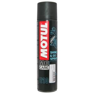 "Motul E10 Shine &amp; Go Plastic Treatment Spray" purškiklis 400 ml