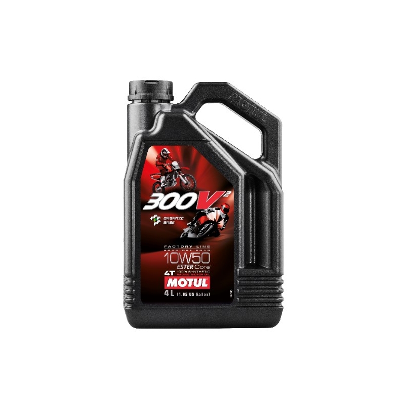 Olej Motul 300V² 4T FL Road/Off Road 10W50 4 l