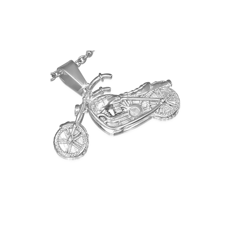Přívěsek z chirurgické oceli Motorbike