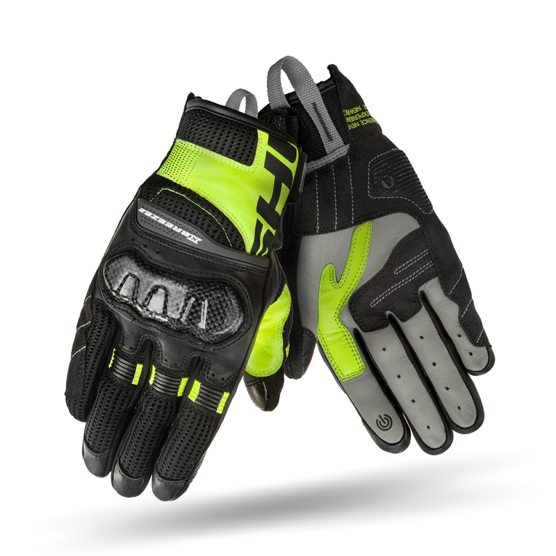 Motociklininko pirštinės Shima X-Breeze 2 black-fluo yellow