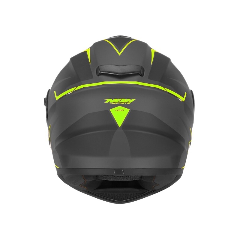 Integrální přilba na motorku NOX N918 Hack černo-fluo žlutá výprodej