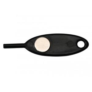 SDU jutiklio magnetas HELITE ant motociklo priekinės šakės