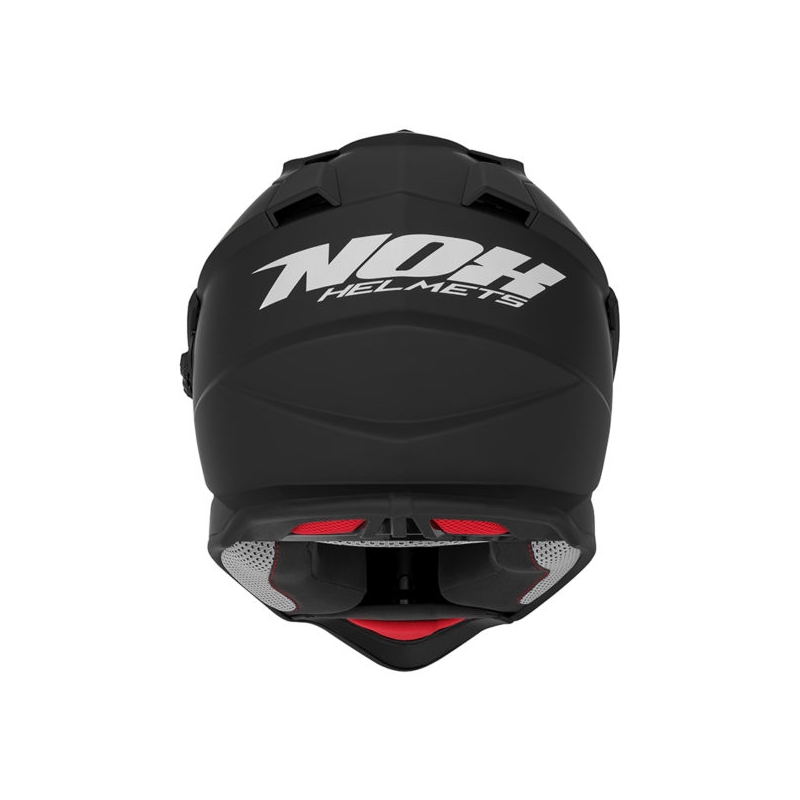 Enduro šalmas NOX N312 juodas matinis