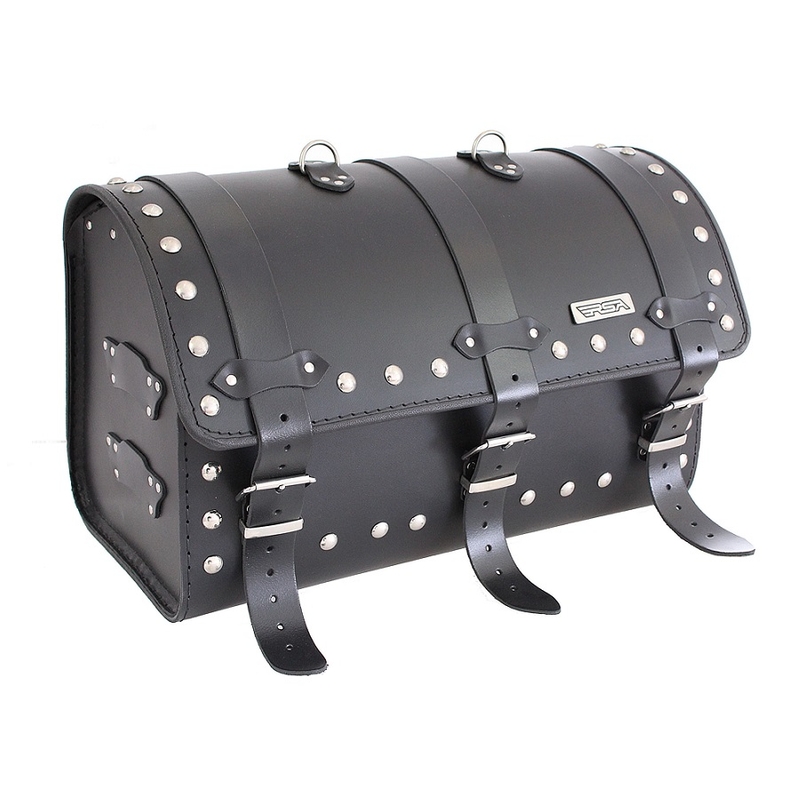 Kožený moto kufr na motorku Chopper RSA-13B výprodej