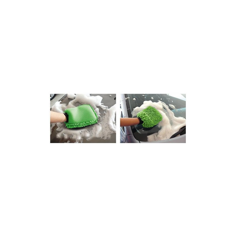 Mycí rukavice MICROFIBER 2 v 1