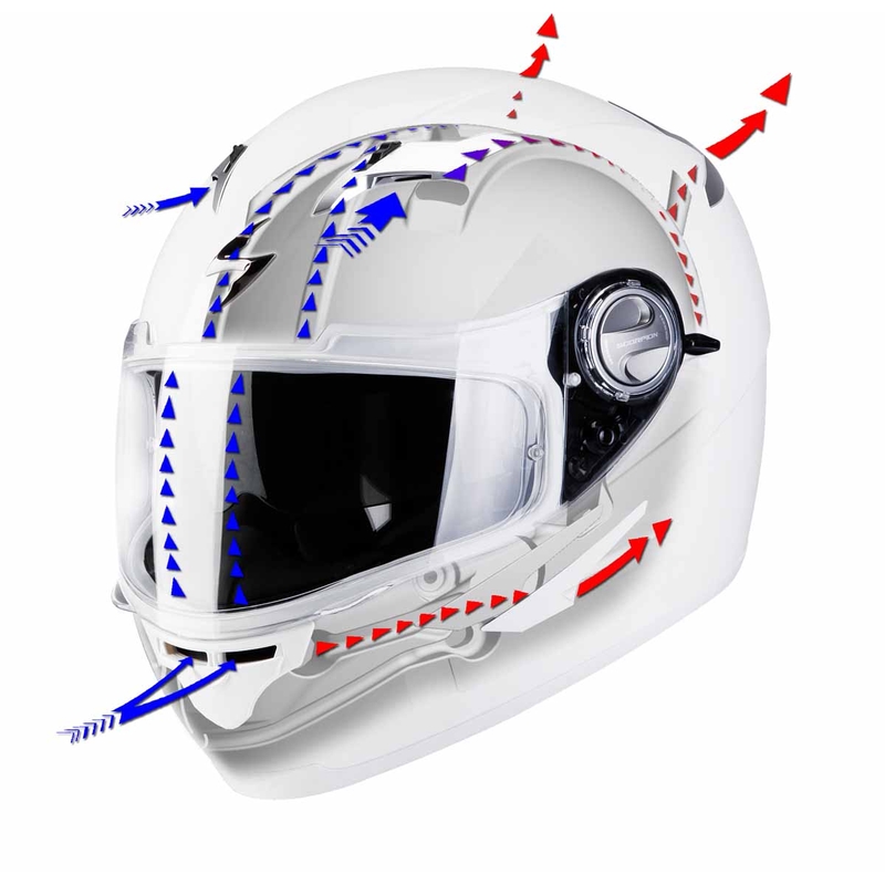 Integrální přilba na motorku Scorpion EXO-500 Crust